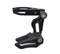 Dequate 1 x MTB Bicycle Chain Guide - Bicycle Chain Guide Made of Aluminium Alloy for 31.8 mm - 35 mm Adjustable Directly Mounted Chain Guide from Type E for Gravel Mountain Bike MTB Bicycle Black