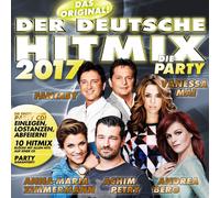 DER DEUTSCHE HITMIX-DIE PARTY 2017 (ANDREA BERG/WOLFGANG PETRY/NIK P./+) CD NEW