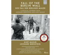 DER FALL DER BERLINER MAUER - EINE MUSIKALISCHE REISE MIT BERNSTEIN/+ 6 DVD NEW