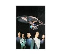 Der Film-Ein Original Vintage Special Film Poster Des Ersten Star Trek Epos Mit William Shatner Und Leonard Nimoy Canvas Poster Wall Art Decor Print Picture Paintings for Living Room Bedroom Decoratio