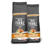 Der-Franz Coffee Medium Roast flavoured with Hazelnut, ground, 2 x 500 g