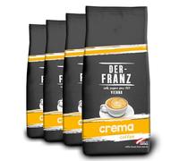 Der-Franz Crema Coffee, ground, 4 x 1000 g