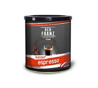 Der-Franz Espresso Instant Coffee, Intensity 5/5, Arabica and Robusta, 200 g