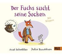 Axel Scheffler – Der Fuchs sucht seine Socken – Board book with flaps – Hardback