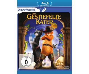 DER GESTIEFELTE KATER - CHRIS MILLER BLU-RAY NEW