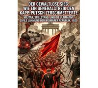 Der gewaltlose Sieg: Wie ein Generalstreik den Kapp-Putsch zerschmetterte: Militär, Stillstand, und die ultimative zivile Lähmung der Weimarer Republik, 1920
