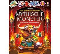 Der große Stickerspaß: Mythische Monster: mit über 190 Sticker-Bauteilen