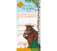 Der Grüffelo Familienplaner 2026: Witziger Kalender mit den bekannten Figuren aus dem Kinderbuch-Klassiker. Hochkant-Format: Langer Kalender mit 5 Spalten für Übersicht und Planung.