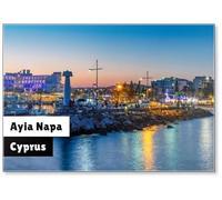 Der Hafen Von Ayia Napa, Fridge Magnet