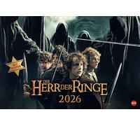 Der Herr der Ringe Broschur XL Kalender 2026: Wandkalender mit fesselnden Filmszenen aus der erfolgreichsten Filmtrilogie. Broschürenkalender 2026 mit Poster zum Heraustrennen.