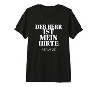 Der Herr Ist Mein Hirte Psalm 23 Bible Verse Premium T-Shirt