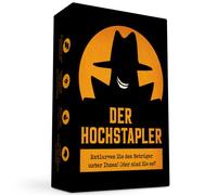 Der Hochstapler - Können Sie ihn entlarven? Bluff, Kreativität, Wortspiele und Verdächtigungen! Gesellschaftsspiel für die ganze Familie, Spiele für Erwachsene, Brettspiel, Kartenspiel, Familienspiel