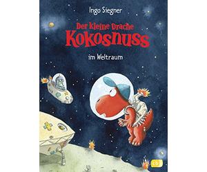 Der kleien Drache Kokosnuss im Weltraum