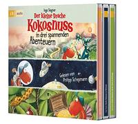Der kleine Drache Kokosnuss in drei spannenden Abenteuern: Der kleine Drache Kokosnuss und der große Zauberer - Der kleine Drache Kokosnuss im ... Drache Kokosnuss und der Schatz im Dschungel