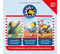 Der Kleine Rabe Socke – 3-CD Hörspielbox Vol. 2 – CD
