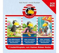 Der Kleine Rabe Socke - 3-CD Hörspielbox Vol. 3 - CD (Karussell)
