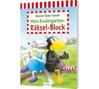 Der kleine Rabe Socke: Mein Kindergarten-Rätsel-Block: Rätseln, Vergleichen, logisches Denken lernen ab 4