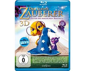 Der kleine Zauberer 3D - Hüter des magischen Kristalls: Blu-ray 3D + 2D