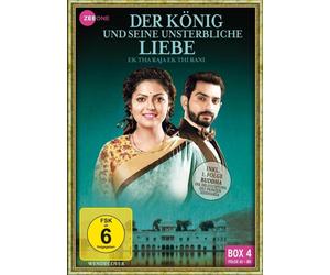 DER KÖNIG UND SEINE UNSTERBLICHE LIEBE BOX 4 - PARKHI,PAWAN 3 DVD NEW