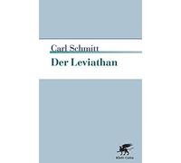 Der Leviathan in der Staatslehre des Thomas Hob, Schmitt Paperback Pa.