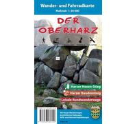 Der Oberharz Wander- und Fahrradkarte 1 : 30 000