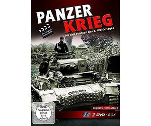 DER PANZERKRIEG - AN DEN FRONTEN DES 2. WELTKRIEGS 1939-1945 2 DVD NEW