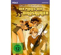 Der Planet der Dinosaurier, Vol. 2 / Weitere 13 Folgen der Abenteuerserie frei nach dem Roman ZWEI JAHRE FERIEN von Jules Verne (Pidax Animation) [2 DVDs]