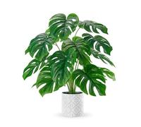 Der Rose Artificial Monstera Plants Large 28 Inch Flower Pots for Home Bedroom Living Room Decor