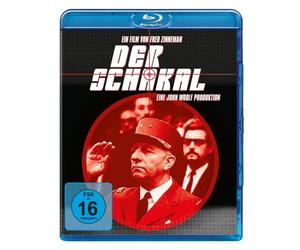 DER SCHAKAL - EDWARD FOX,ALAN BADEL,TONY BRITTON BLU-RAY NEW