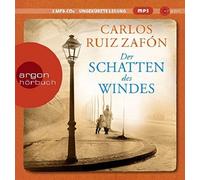DER SCHATTEN DES WINDES (MP3/LESUNG) - ZAFON,CARLOS RUIZ 2 CD NEW