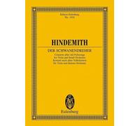 Der Schwanendreher Study score viola and small orchestra (difficult) Hindemith C