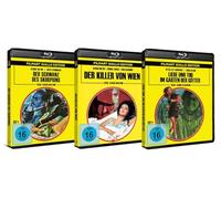 DER SCHWANZ DES SKORPIONS + DER KILLER VON WIEN + LIEBE UND TOD IM GARTEN DER GÖTTER - Limited "Giallo Bundle" - BLU-RAY - UNCUT!