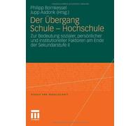 Der Ubergang Schule - Hochschule.New 9783531182735 Fast Free Shipping<|