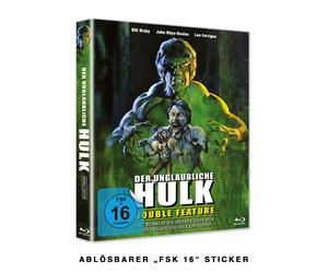 DER UNGLAUBLICHE HULK - DOUBLE FEATURE A (Blu-ray) Bill Bixby Lou Ferrigno