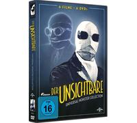 DER UNSICHTBARE-UNIVERSAL-MO - WHALE,JAMES 6 DVD NEW
