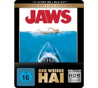 Der weiße Hai - Steelbook (4K-UHD+2 Blu-rays) [Region B] [1975]