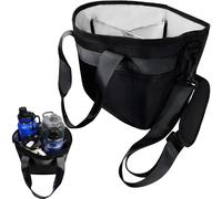 DERABY Insulated 4 Cup Drink Carrier Tote | Reusable Coffee Cup Holder with Adjustable Dividers | Portable & Secure Caddy for Hot & Cold Beverages | Family Size with Handle for Delivery & Takeout