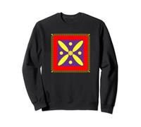 Derafsh Kaviani, lotus flower, Iranian history, flag, badge Sweatshirt