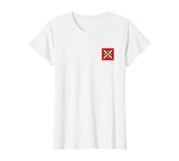 DERAFSH KAVIANI Persia Flag SASANIAN Empire Iran Value Graphic T-Shirt, Women, White, S