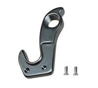 Derailleur Hanger for Dropouts with 2 Screws Black | The derailleur hanger made of aluminium alloy ensures reliable grip of the gears.
