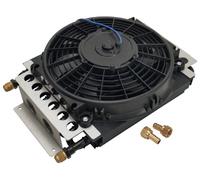 Derale 15800 Electra-Cool Remote Cooler,Black