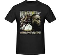 deran Burna Boy African Giant Shirt Burna Boy Trending Unisex Hoodies Sweatshirt Unisex Man's T-Shirt Size XXL Black