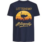 deran Reality Stone Cool Letterkenny ALLEGEDLY T-Shirt for Men Gift Letterkenny Fans Size M