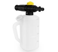 DERASL 1L Foam Lance Compatible with Nilfisk Core Premium Gerini | Adjustable Foam Knob,Wide Narrow Spray,1L Large Tank,Side Measuring Cup,Car Outdoor Cleaning