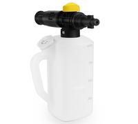 DERASL 1L Snow Foam Lance - Adjustable Nozzle for Old Bosch (Non-AQT) Pressure Washers, with Shampoo Measuring Cup, Ideal for Car and Courtyard Cleaning