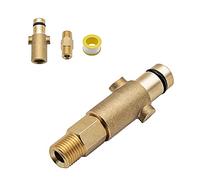 DERASL Universal Pressure Washer Adapter Kit - Male Thread and 1/4" Foam Cannon Connector, Compatible with Nilfisk Core, Premium Pressure and Gerini Series for Snow Foam Lance and Soap Applications