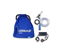 DERBLAUE® Pumping System Including Carry Bag - for All Liquid-Related Work in Construction, workshops and Service Applications, Suitable for H₂O with Type G Plug