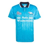 Score Draw Derby County 1994 Away Shirt Blue X-Large Nylon
