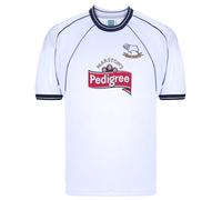 Score Draw Derby County 2002 Retro Football Shirt White XX-Large Polyester