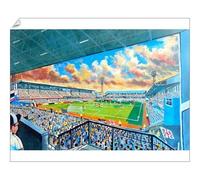 Derby County Baseball Ground Stadium Fine Art Print - Print 10"x8" (25x20cm) (14645859)